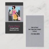 Persönliche Käufer-Visitenkarten Visitenkarte (Vorne/Hinten)