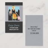 Persönliche Käufer-Visitenkarten Visitenkarte (Vorne/Hinten)