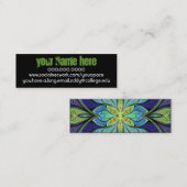 Persönliche Kontaktkarte La Chanteuse IV Telefonnummerkarte (Vorne/Hinten)