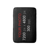 Persönliche Kreation Badematte (Vorderseite Vertikal)