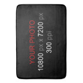 Persönliche Kreation Badematte (Vorderseite Vertikal)