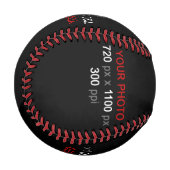 Persönliche Kreation Baseball (Vorderseite Links)