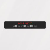 Persönliche Kreation Etiketten (Design 2)