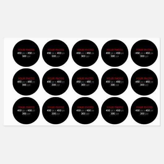 Persönliche Kreation Etiketten (Blatt)