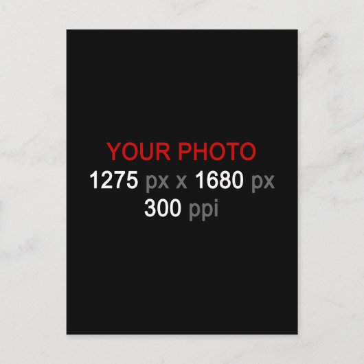 Persönliche Kreation Postkarte (Vorderseite)