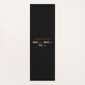 Persönliche Kreation Yogamatte (Rückseite)