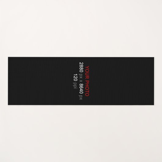 Persönliche Kreation Yogamatte (Vorderseite (Horizontal))