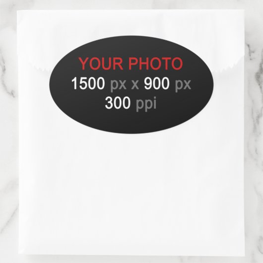 Persönliche Kreationen Ovaler Aufkleber (Tasche)