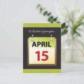 {Persönliche} Kronsteuer-Prep-Postkarte Postkarte (Stehend Vorderseite)