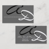 Persönliche kundenspezifische Visitenkarte (Vorne/Hinten)