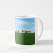 Persönliche Landschaft Kaffeetasse (VorderseiteRechts)
