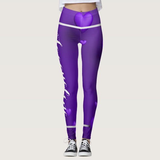 Persönliche Leggings (Vorderseite)