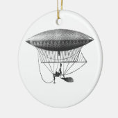 Persönliche Luftschiff-Verzierung Keramik Ornament (Links)