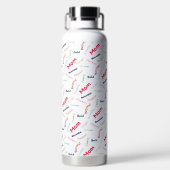 Persönliche lustige Mutter Trinkflasche (Rückseite)