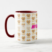 Persönliche Luxus-Trend-Kollektion für die Haustie Tasse (Links)