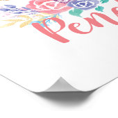 Persönliche Magische Einfärbung und Illustration Poster (Ecke)