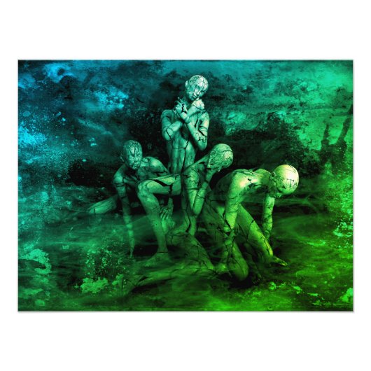 Persönliche Malkunst Fotodruck (Vorne)