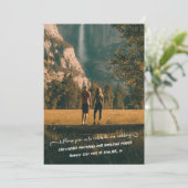 Persönliche Note Picture-Perfect Save the Date Car (Stehend Vorderseite)