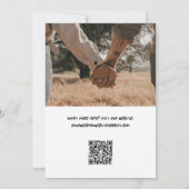 Persönliche Note Picture-Perfect Save the Date Car (Rückseite)