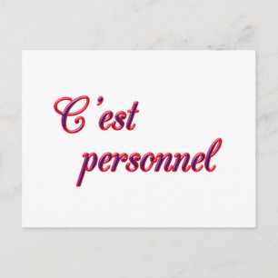 Persönliche Postkarte