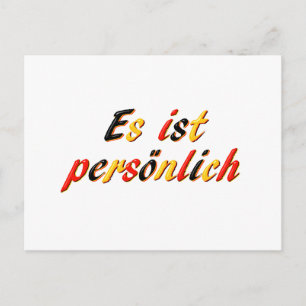 Persönliche Postkarte