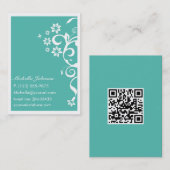 Persönliche QR große Geschäfts-Karte der Visitenkarte (Vorne/Hinten)
