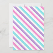 Persönliche Rock Girl Klettern Geburtstagsparty Einladung (Rückseite)