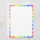 Persönliche Safari Baby Dusche Einladung (Rückseite)