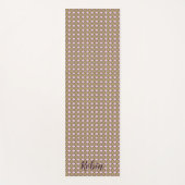 Persönliche, schlichte Blume für sie Yogamatte (Vorderseite)