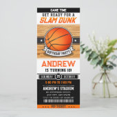 Persönliche schnelle Geburtstagsparty Einladung (Stehend Vorderseite)