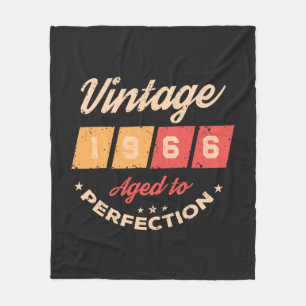 Persönliche sechzig Vintage 60. Geburtstagsfeier Fleecedecke
