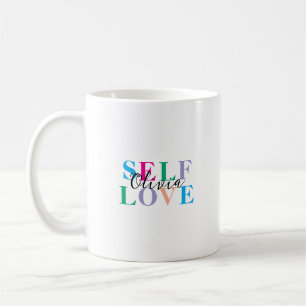 Persönliche Selbstliebe Kaffeetasse