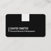 Persönliche Sicherheit Visitenkarte (Vorderseite)