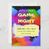 Persönliche Spielabendeinladung Einladung (Vorderseite)