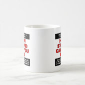 Persönliche Stupidity-Herausforderungs-lustige Kaffeetasse (Mittel)
