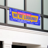 Persönliche Teilnahme an unserem Team Wir suchen Banner (Äußeres Gebäude)