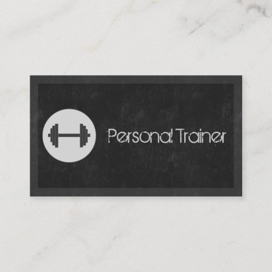 Persönliche Trainer-Fitness-Geschäfts-Karten Visitenkarte (Vorderseite)
