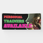 Persönliche Trainer für individuelle Banner (Horizontal)