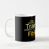 Persönliche Trainer oder Fitness Mittel-TASSE Tasse (Links)