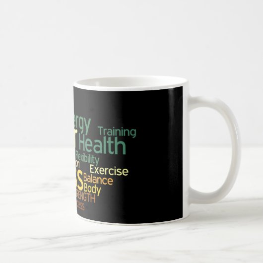 Persönliche Trainer oder Fitness Mittel-TASSE Tasse (Rechts)