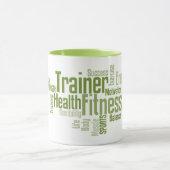 Persönliche Trainer oder Fitness Mittel-TASSE Tasse (Zentrum)