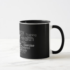 Persönliche Trainer oder Fitness Mittel-TASSE Tasse