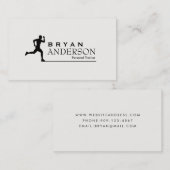 Persönliche Trainer-u. Fitness-Geschäfts-Karte Visitenkarte (Vorne/Hinten)