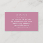 Persönliche Trainer-u. Fitness-Geschäfts-Karte Visitenkarte (Rückseite)