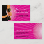 Persönliche Trainer-Visitenkarte-Schablone Visitenkarte (Vorne/Hinten)