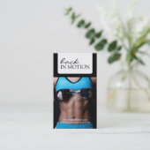 Persönliche Trainer-Visitenkarte Visitenkarte (Stehend Vorderseite)