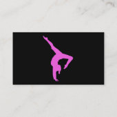 Persönliche Trainer-Visitenkarte Visitenkarte (Rückseite)