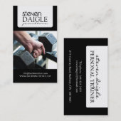 Persönliche Trainer-Visitenkarte Visitenkarte (Vorne/Hinten)