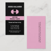Persönliche Trainer-Visitenkarte Visitenkarte (Vorne/Hinten)