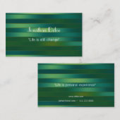 Persönliche Trainer-Visitenkarte Visitenkarte (Vorne/Hinten)